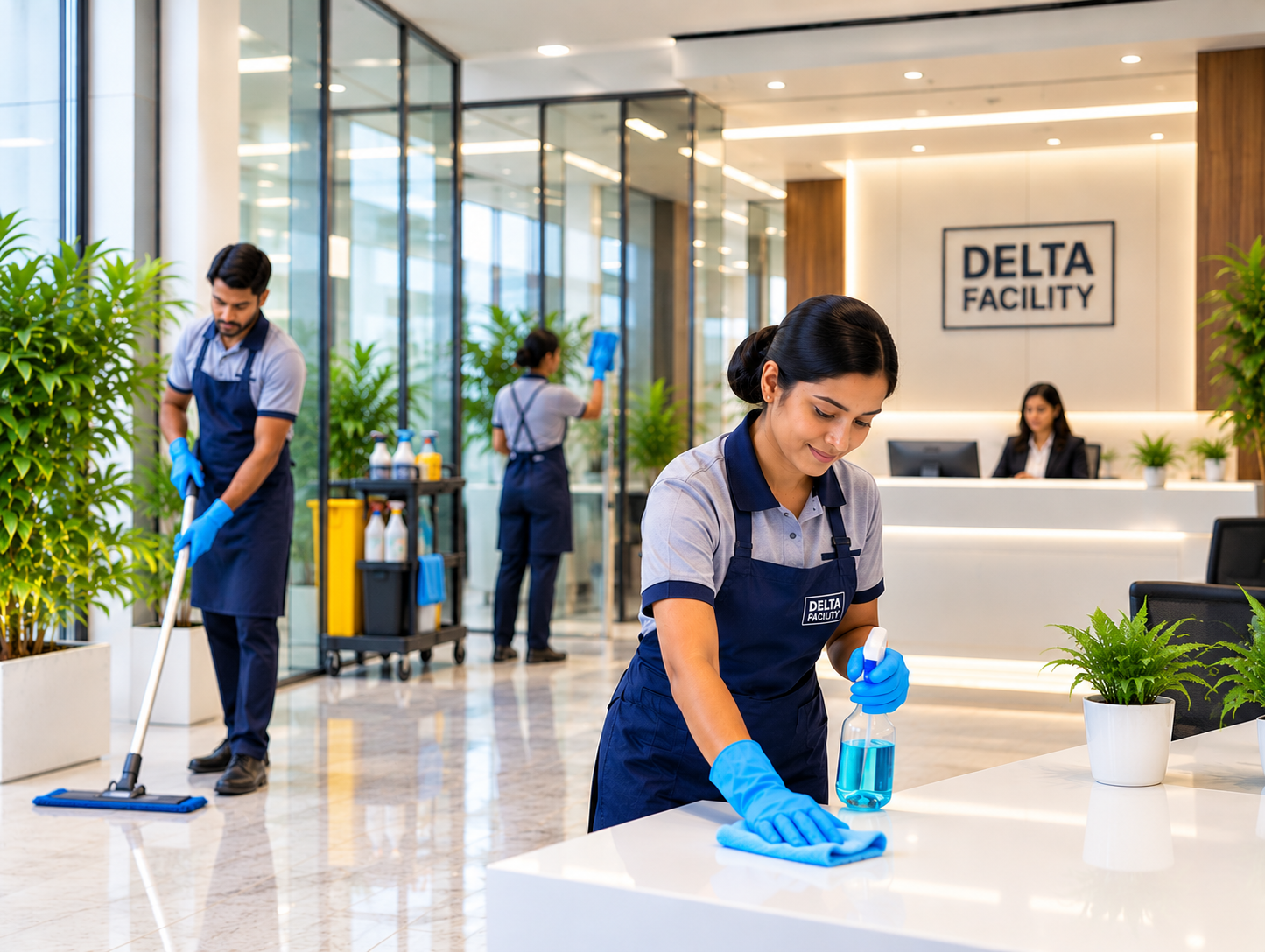 Delta Facility Office Cleaning Team